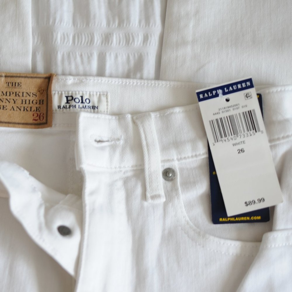 Ralph Lauren Skinny Ankle Jeans